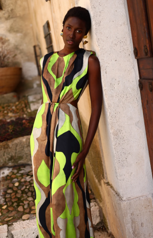 VESTIDO MIDI FIESTA VE-LOUIS PANAMBI - Imagen 2