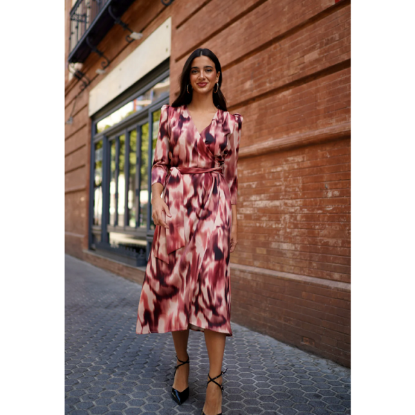 VESTIDO MIDI FIESTA T.G 625-245 ICIAR&CANDELA - Imagen 3