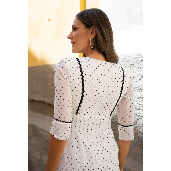 VESTIDO MIDI FIESTA TG 8519DOL DOLCEZZA - Imagen 2