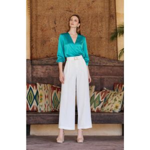 BLUSA SATEN FIESTA 25515 NURIBEL