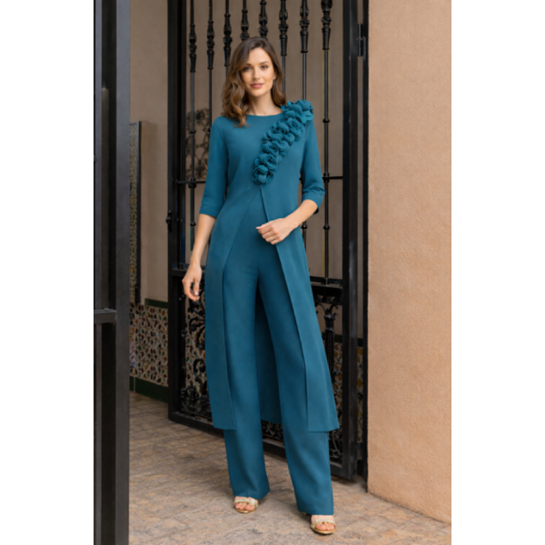 CONJUNTO KAFTAN & PANTALON KE-39 CARMEN CARA - Imagen 2