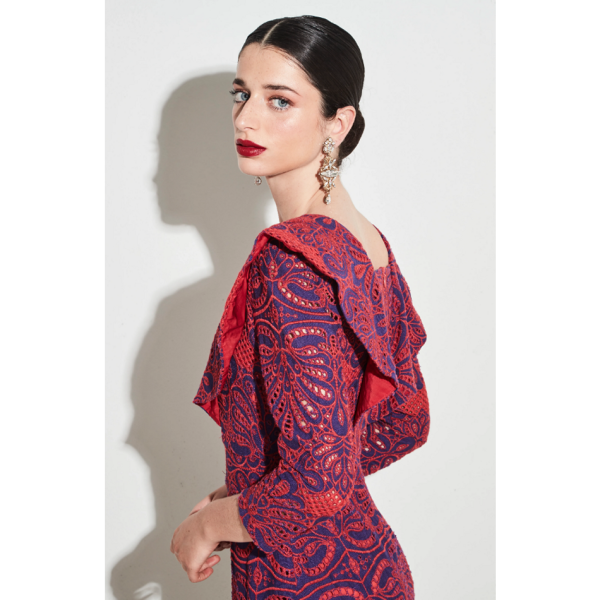 VESTIDO MIDI FIESTA VE-SORA PANAMBI - Imagen 3