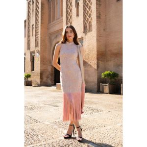 VESTIDO MIDI FIESTA 8565 DOLCEZZA