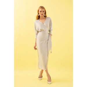 VESTIDO MIDI FIESTA SAIPH VICTORIA