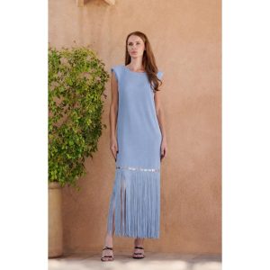 VESTIDO MIDI FIESTA T G 25534 NURIBEL