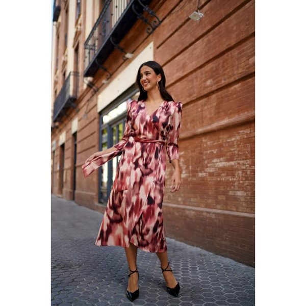 VESTIDO MIDI FIESTA T G 625-245 ICIAR&CANDELA