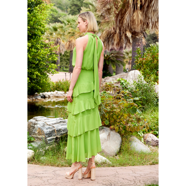 VESTIDO MIDI FIESTA 5415 HERYSA - Imagen 2