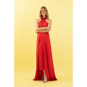 CONJUNTO TOP&FALDA ALNITAK-ROJO VICTORIA