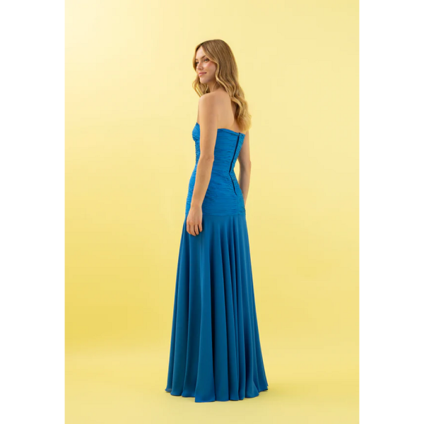 VESTIDOS MIRACH-AZUL VICTORIA - Imagen 3
