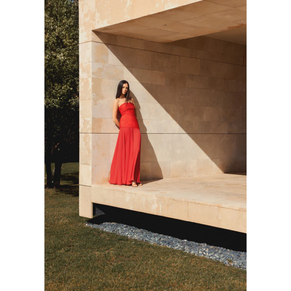 VESTIDOS MIRACH-ROJO VICTORIA - Imagen 2