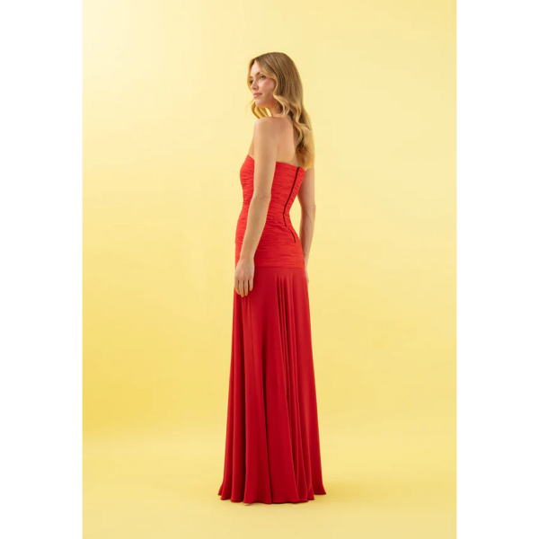 VESTIDOS MIRACH-ROJO VICTORIA - Imagen 4