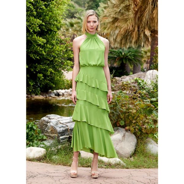 VESTIDO MIDI FIESTA 5415 HERYSA