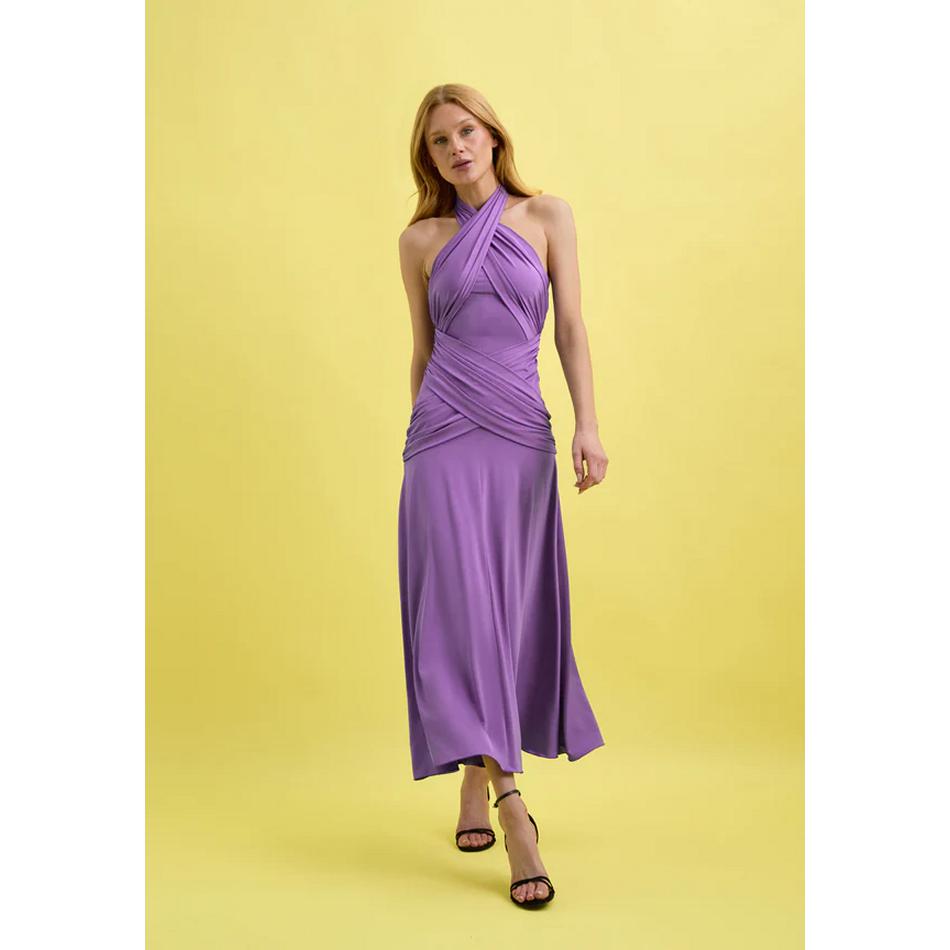 VESTIDOS MIDI ADHARA-MORADO VICTORIA