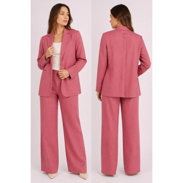 PANTALON TRAJE 14114477 VILA - Imagen 3