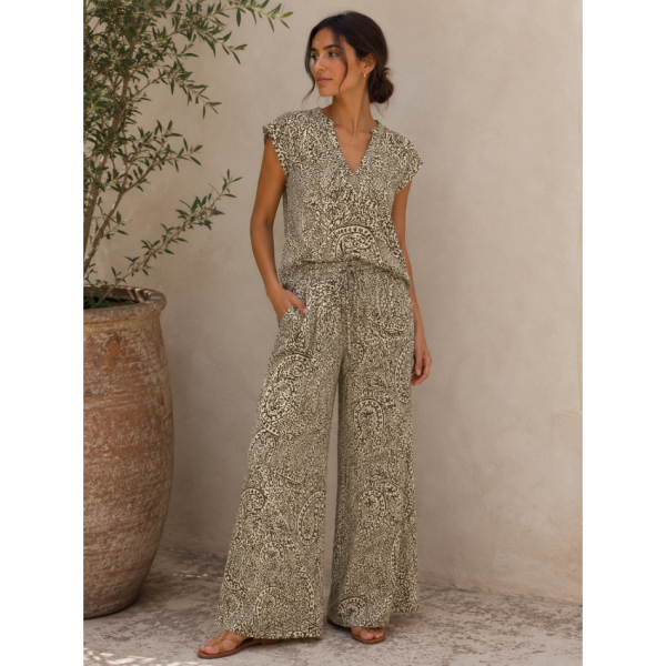 PANTALON CONJUNTO 14114562 VILA - Imagen 2