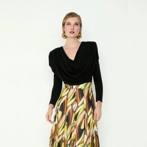 CAMISA ESCOTE DRAPEADO CA-BRAND PANAMBI