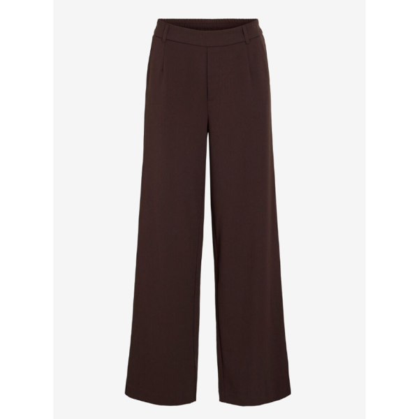 Pantalón Ancho Marrón VILA Mujer