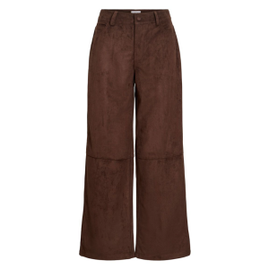 Pantalón Ancho de Antelina Marrón VILA