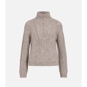 Jersey Beige con Cremallera VILA 14117691