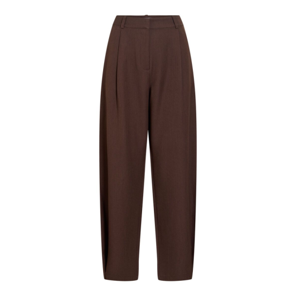 Pantalón Barrel Marrón VILA Mujer