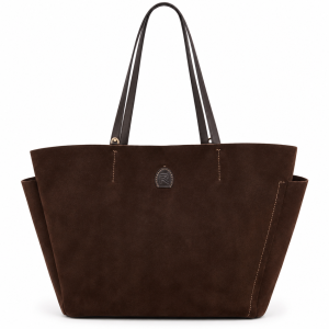 Bolso Shopper de Piel Marrón Robert Pietri 1517