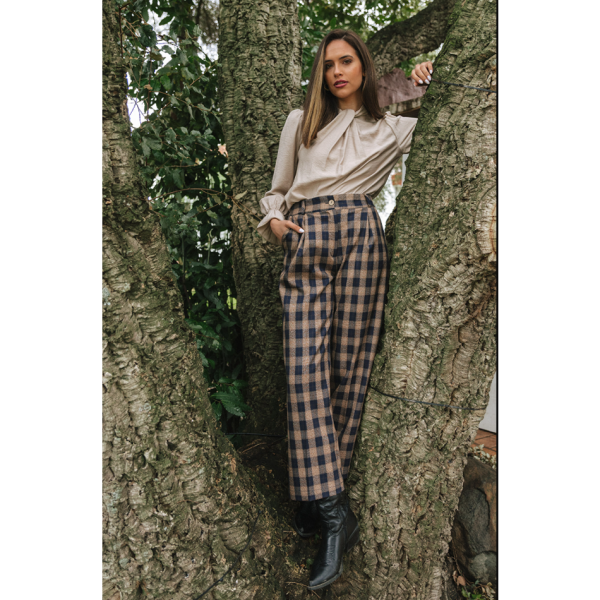 Pantalón de Cuadros Icíar & Candela 526-216