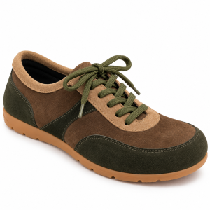 Sneakers Marrones y Verdes Barefoot Lince 61703